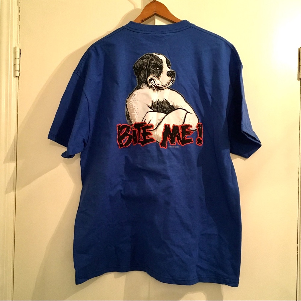 Big Dogs Men’s Graphic T-Shirt - Bite Me - Size XL - Picture 8 of 8